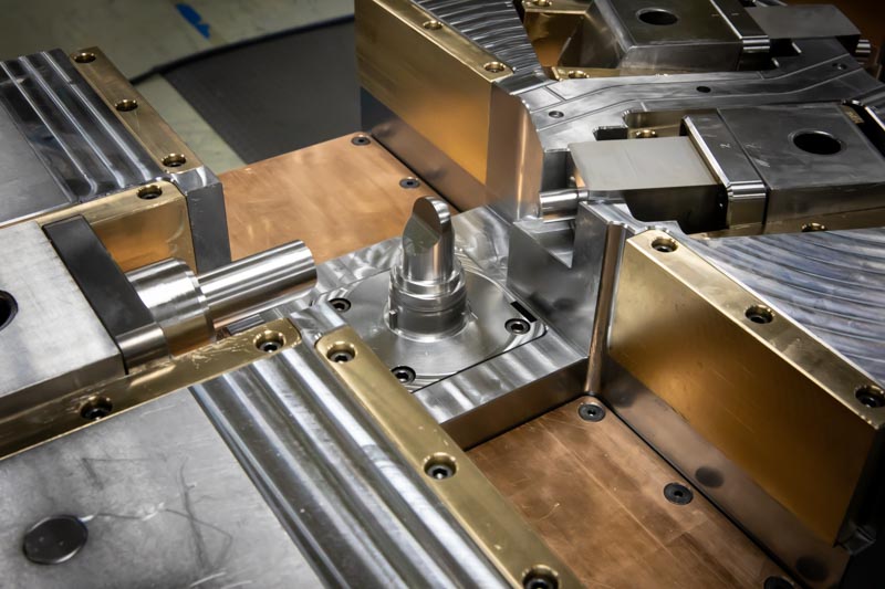 Plastic Injection Mold with Slides - Quest Inductries